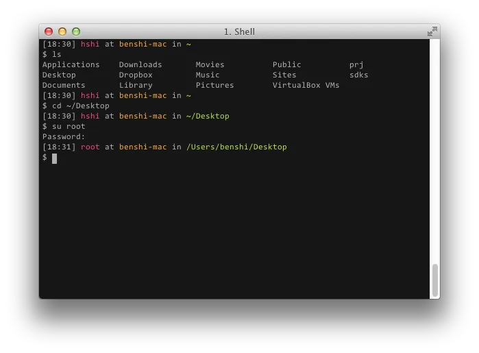Shell Prompt